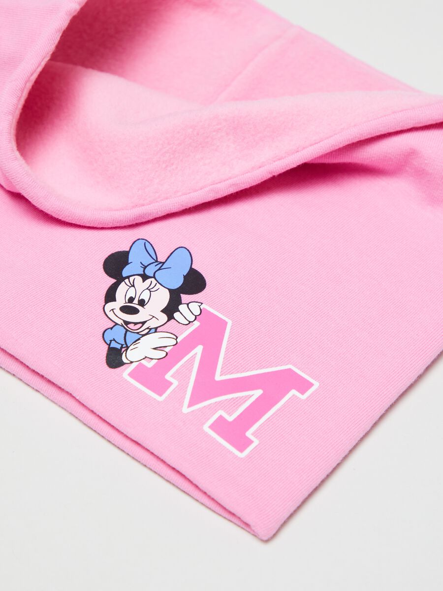 Scaldacollo in jersey con stampa Minnie_2