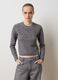 Grey regular fit jumper with decorative rhinestone details_2