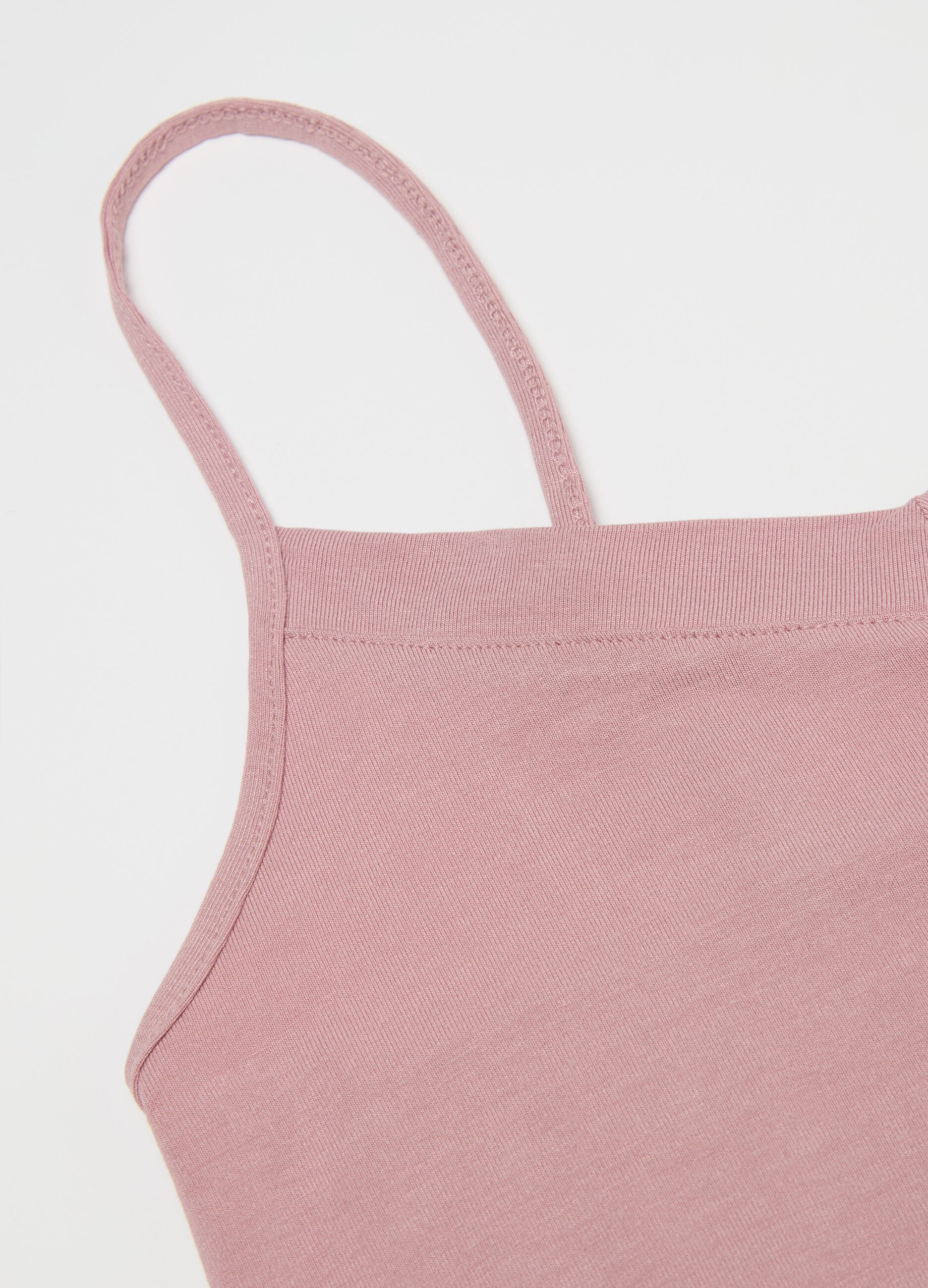 Vest with V neck
