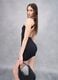 Black Backless Mini Dress_0