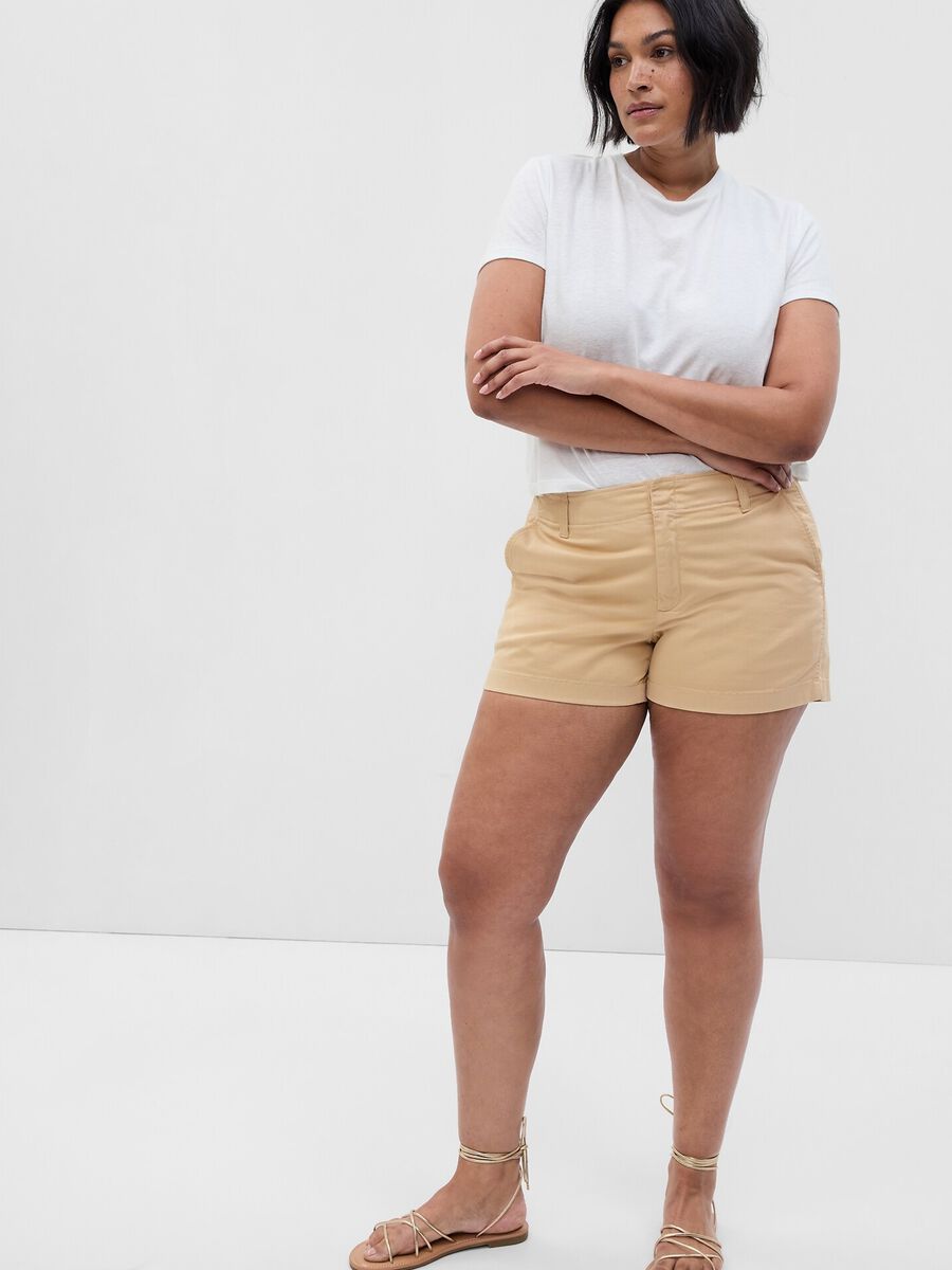 Shorts in stretch cotton_3