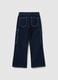 Girls' pure cotton blue regular fit jeans_4