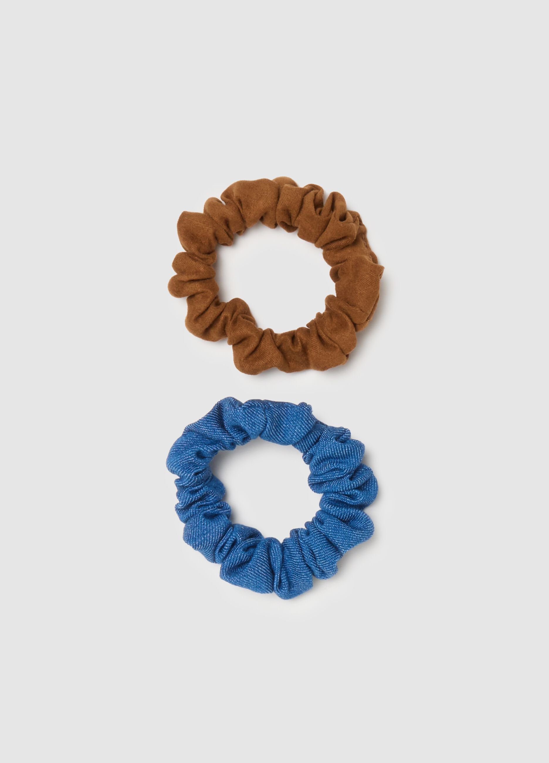 Multicolour Hair Elastics Bipack with Secure Grip