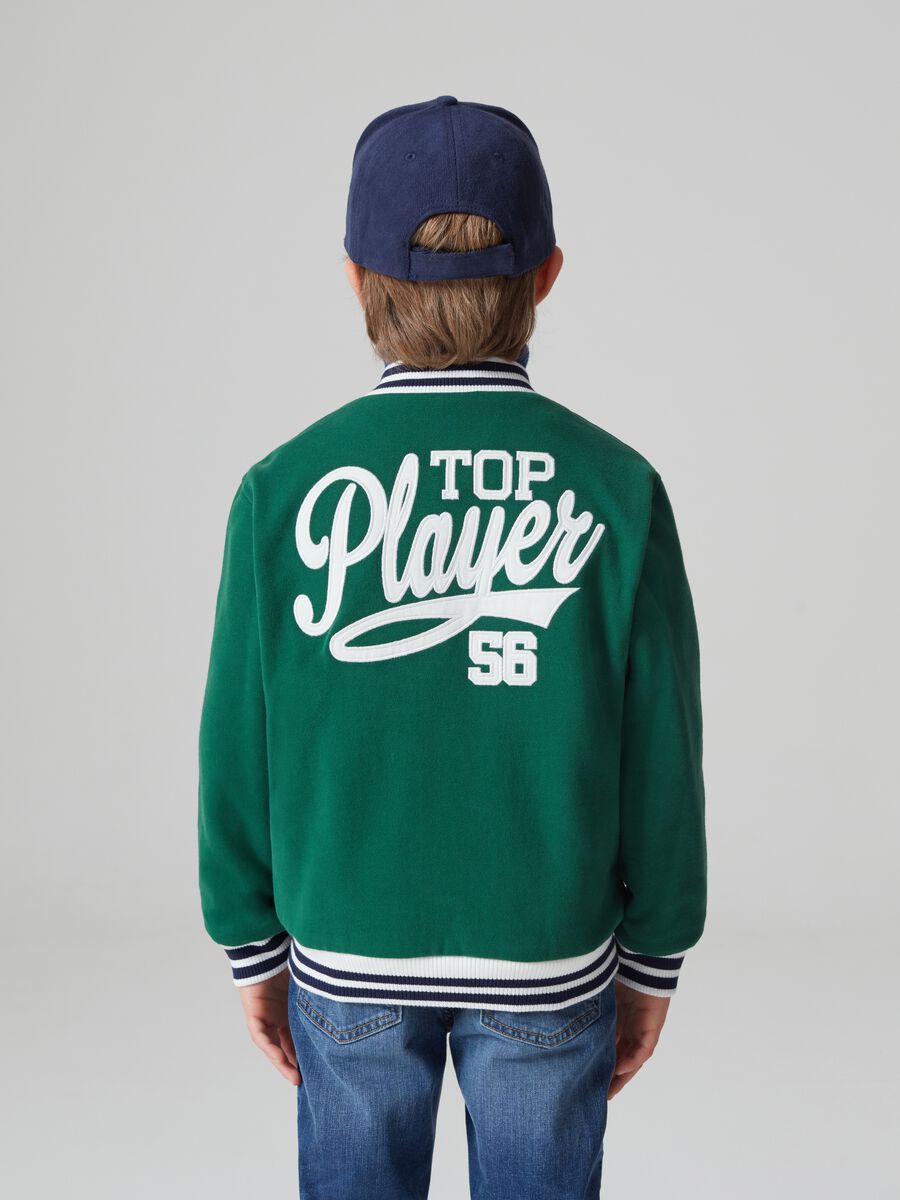 Giacca varsity reversibile con patch_2