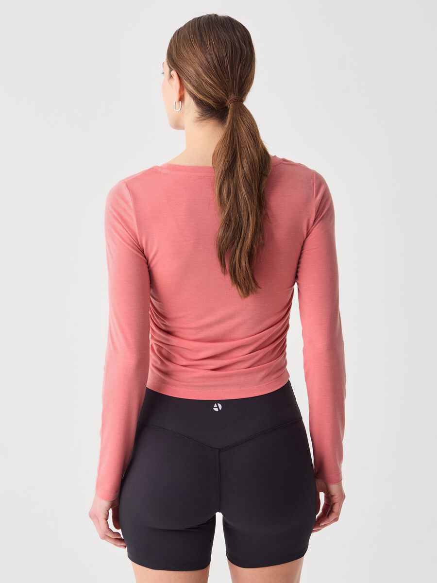 ALTAVIA STUDIO long-sleeved T-shirt in technical fabric_3