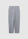Slim Fit Grey Blend Trousers_4