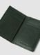 Green leather wallet_1