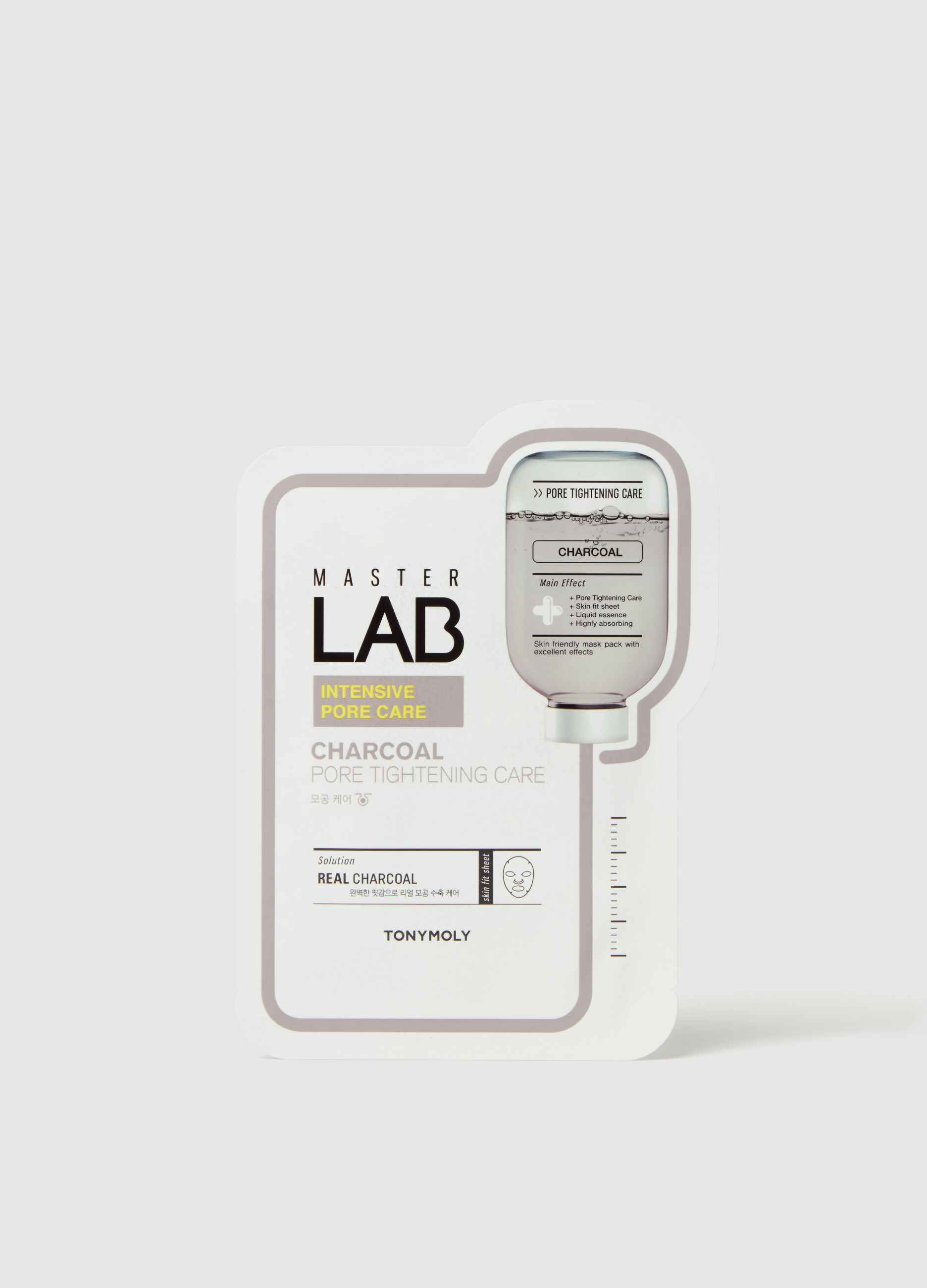 Master Lab Real Mask Sheet Charcoal - Korean skincare