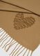 Beige Scarf with Fringes_2