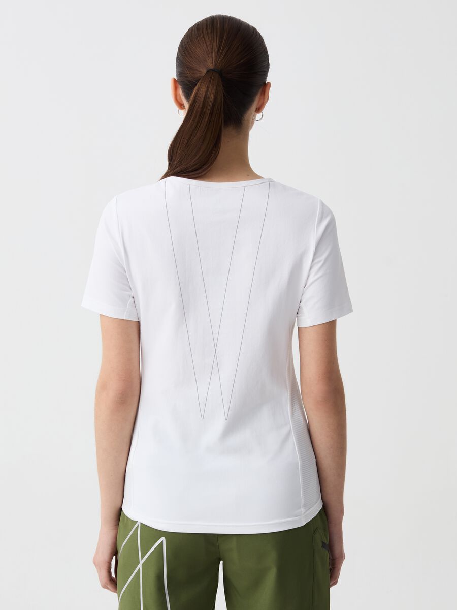Altavia T-shirt in technical fabric with print_1