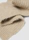Sand-coloured stretch wool scarf_2