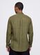 Green shirt with long sleeves in linen_2