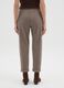 Regular fit brown trousers_2
