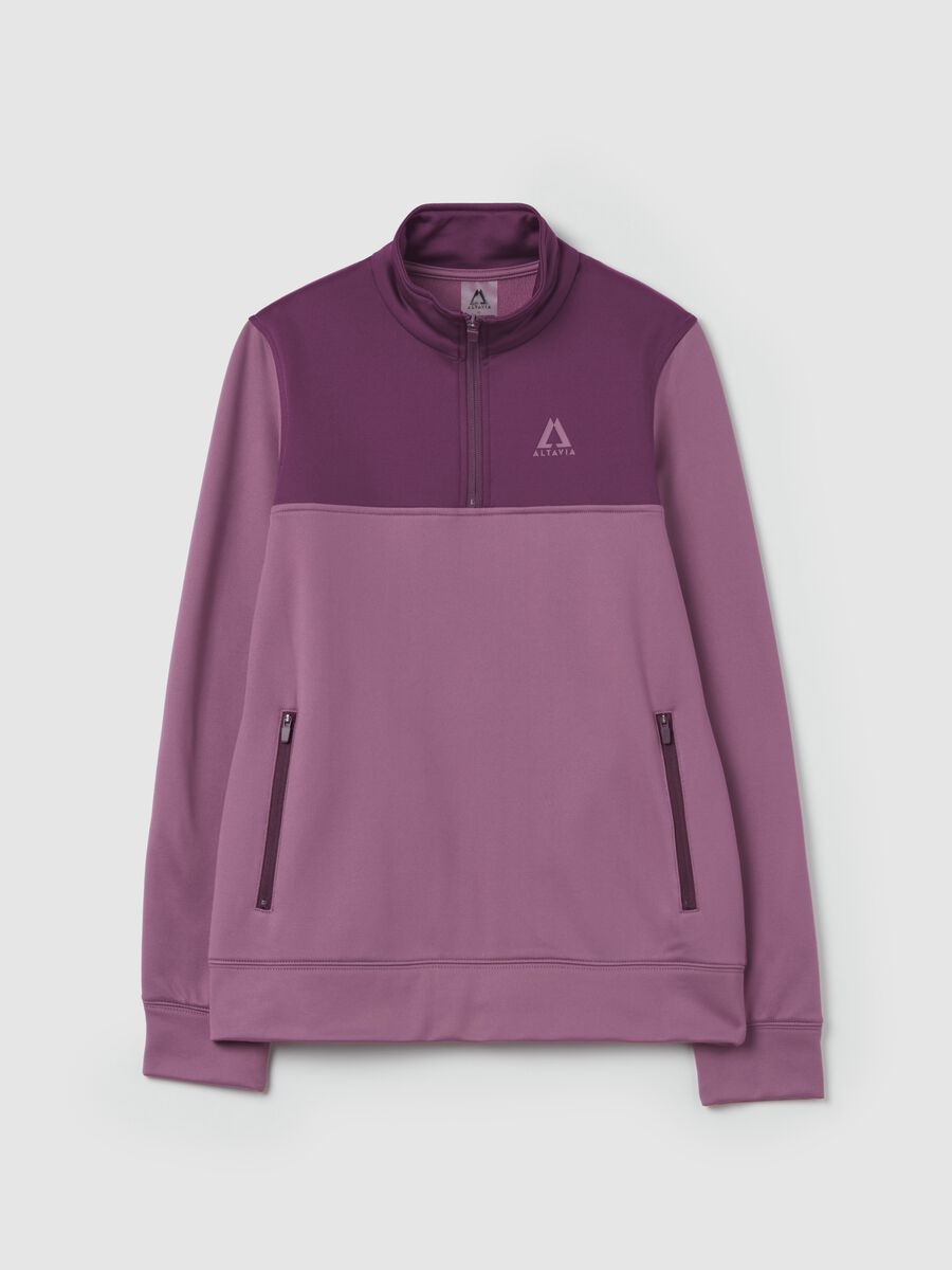 Altavia by Deborah Compagnoni technical half-zip fleece_5