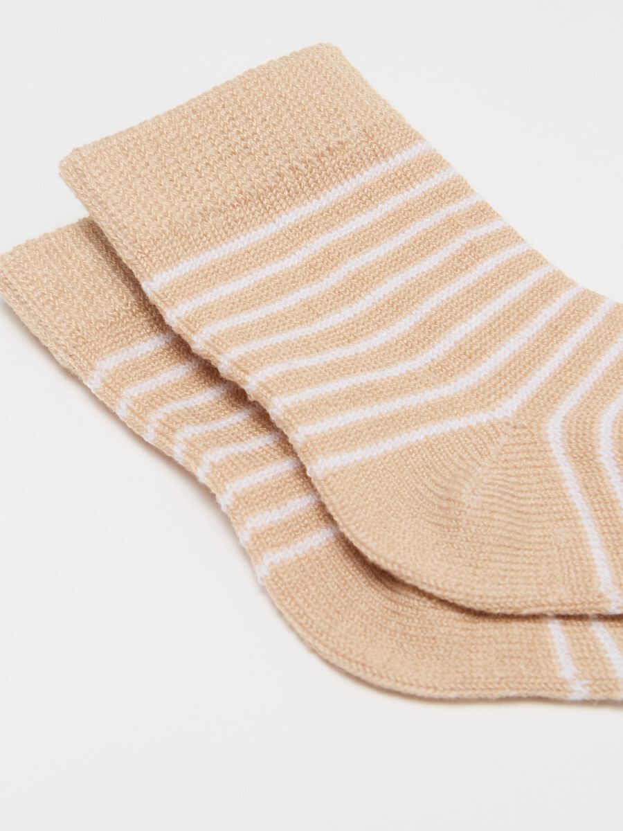 Two-pair pack short socks with Winnie the Pooh design_2