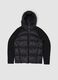 Padded Knit Jacket Black_0