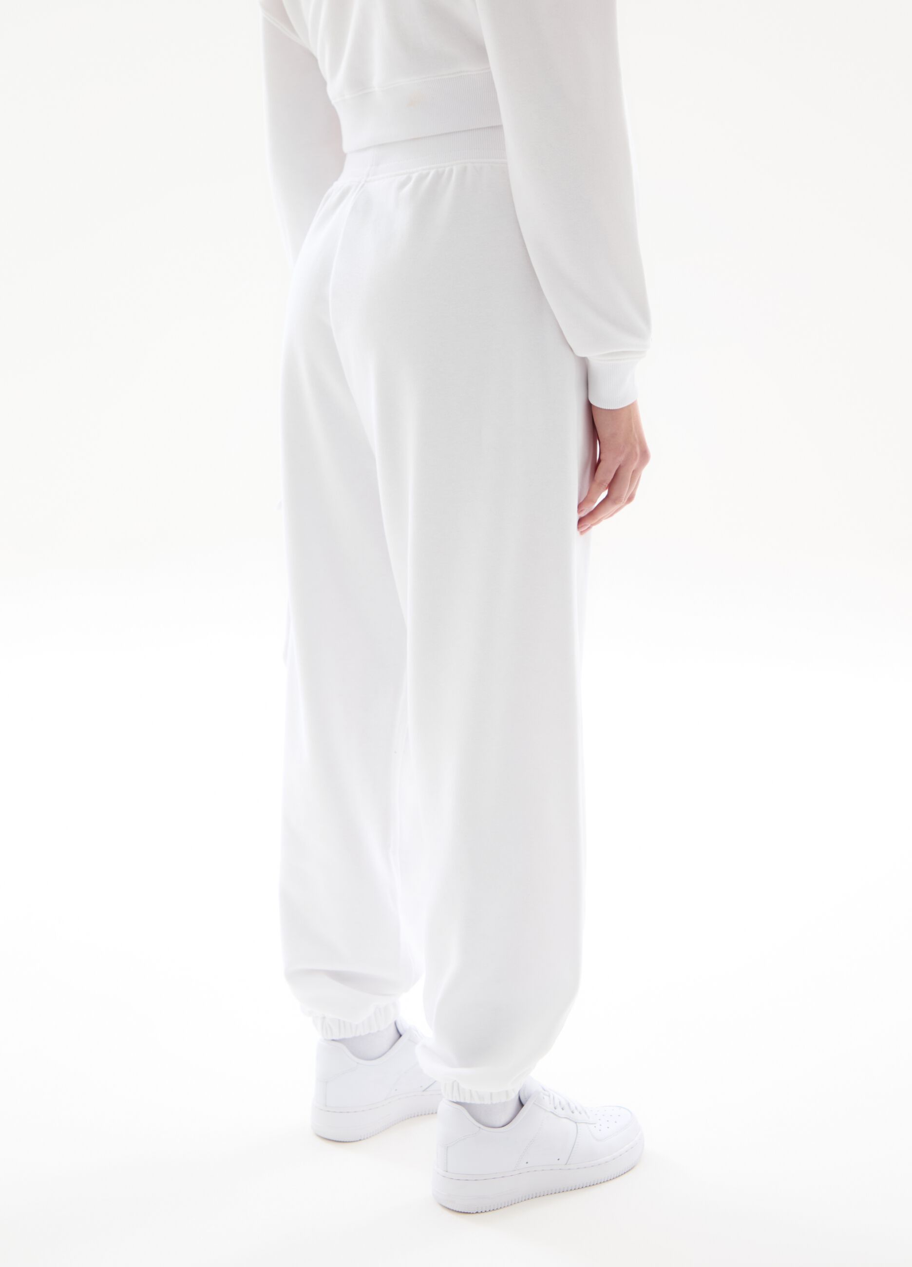 Cargo Sweatpants White