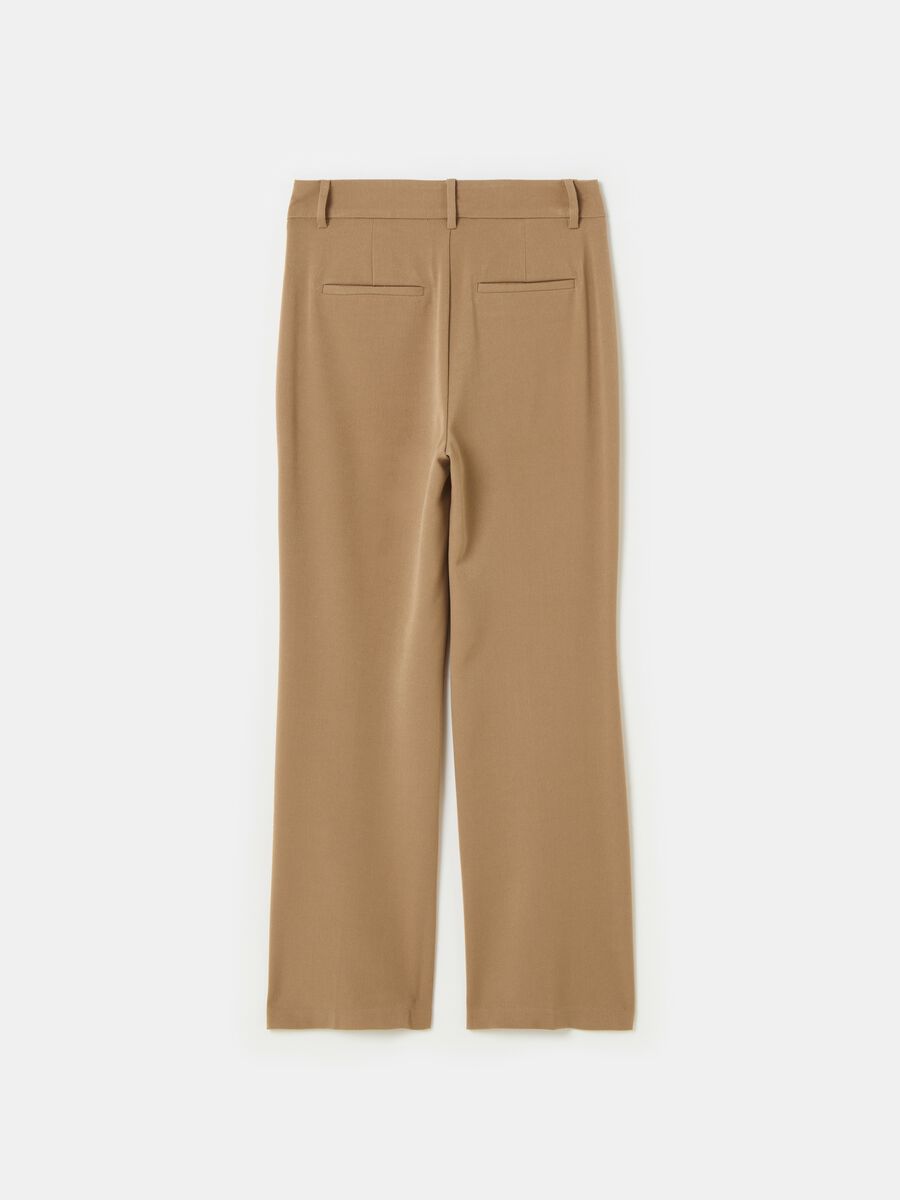Pantaloni flare fit crop Contemporary_4