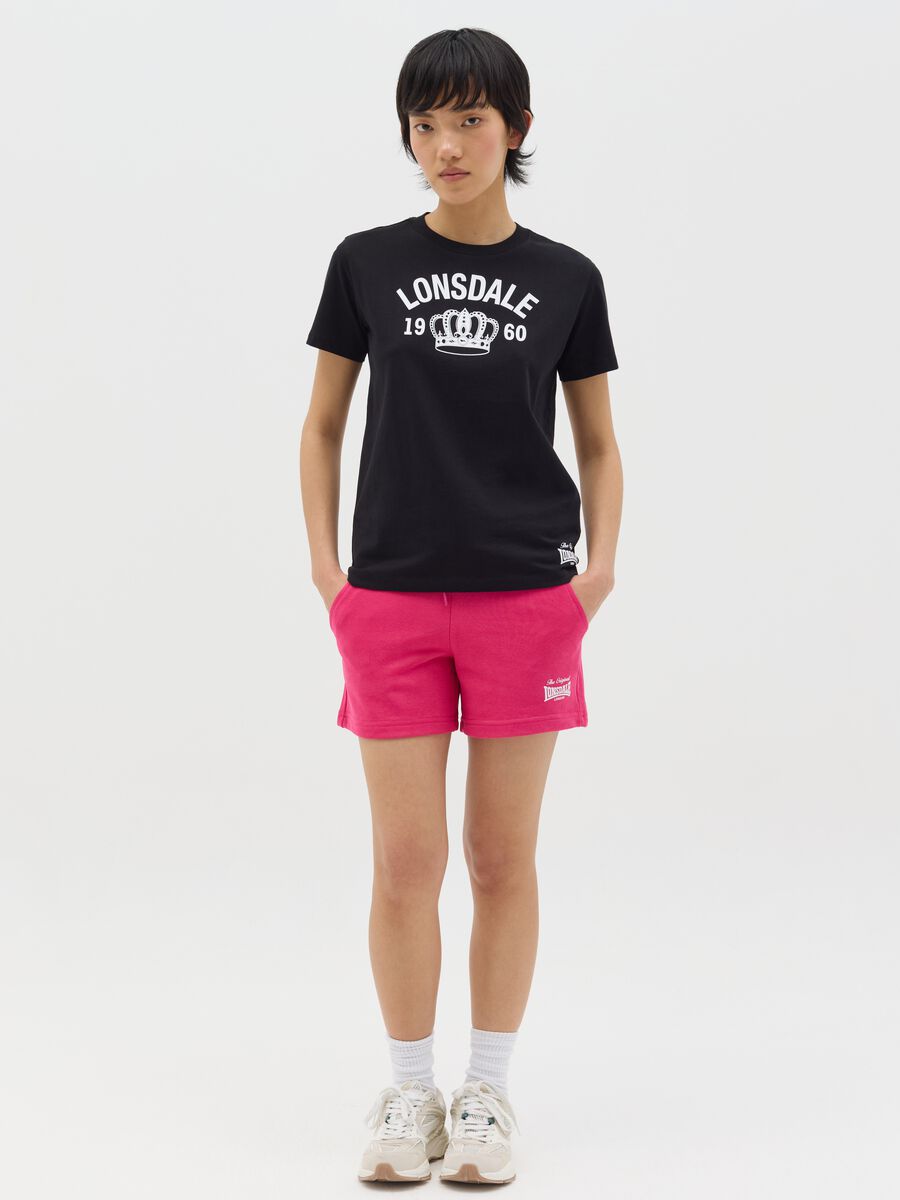 Cotton T-shirt with logo print_1