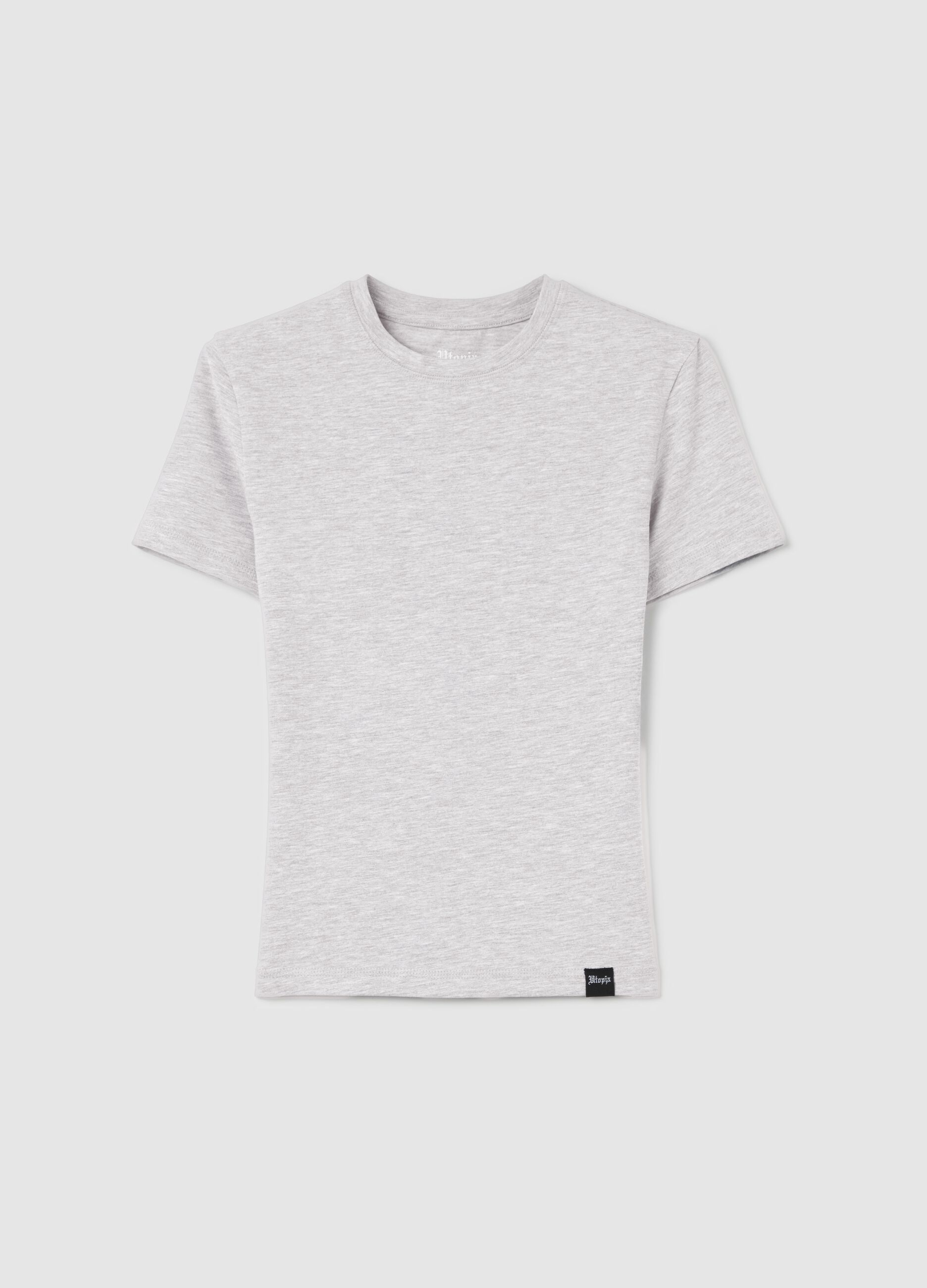Perfect T-shirt Grey Mélange