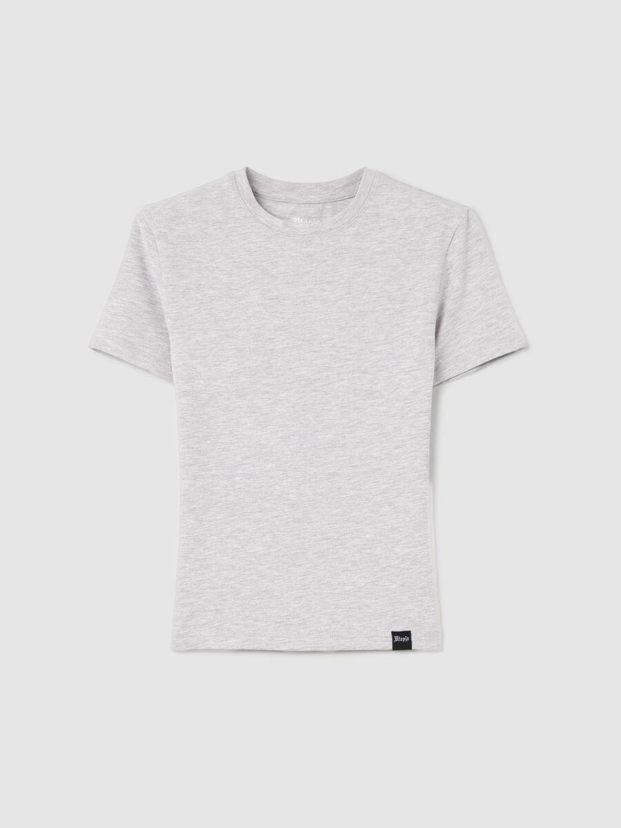 Perfect T-shirt Grey Mélange_5