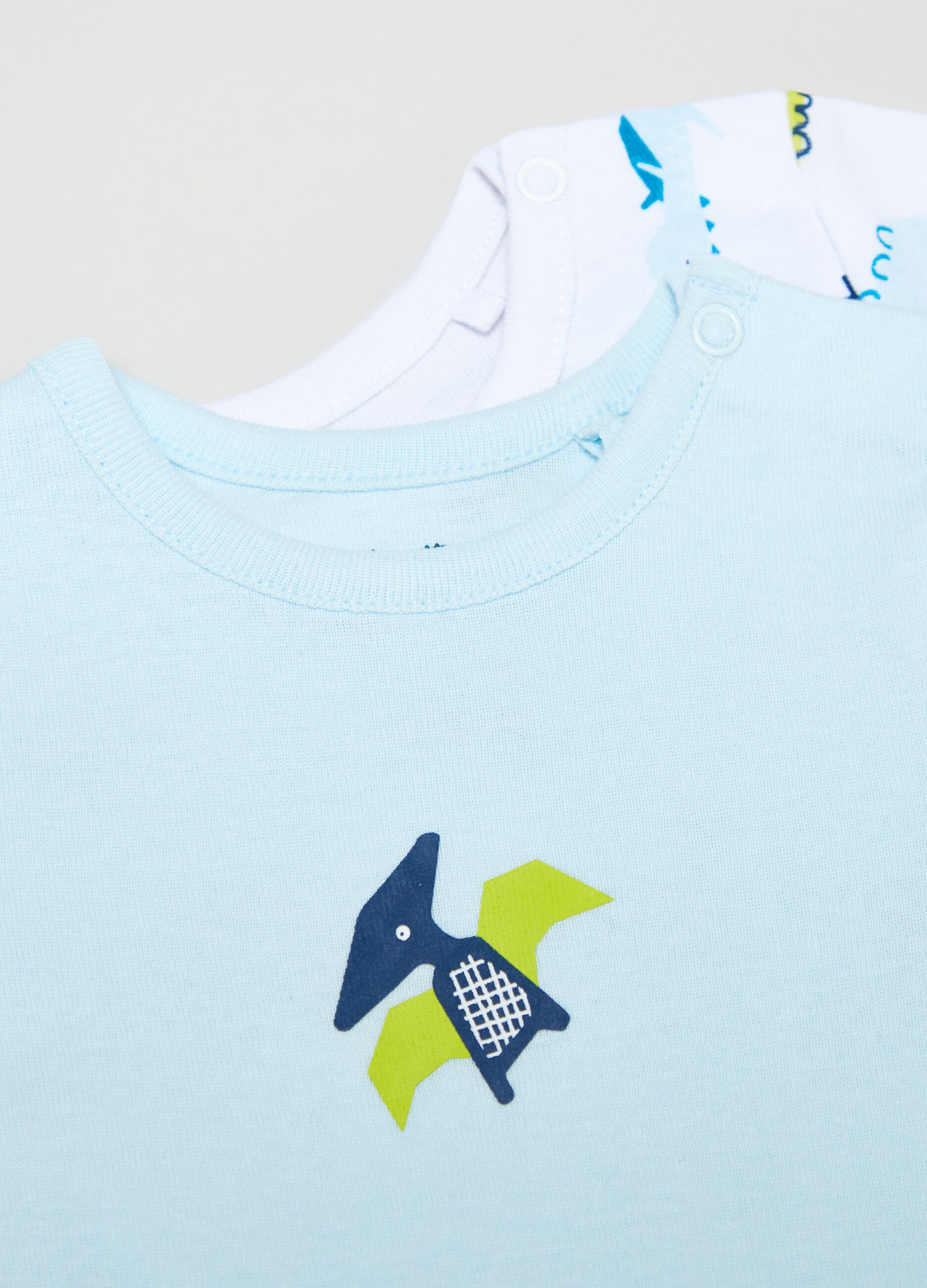 Bipack body in cotone con stampa _2
