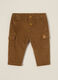Stretch Brown Corduroy Trousers_0
