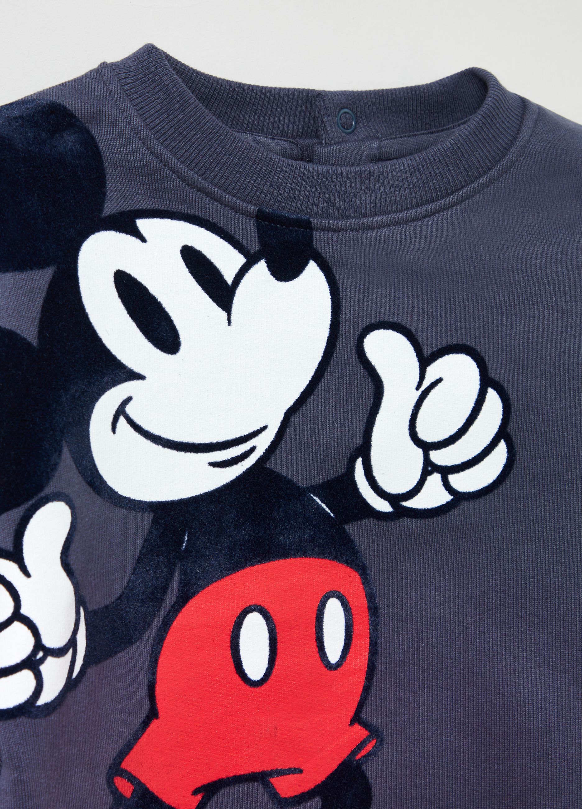 Jogging set in felpa con stampa Topolino_2