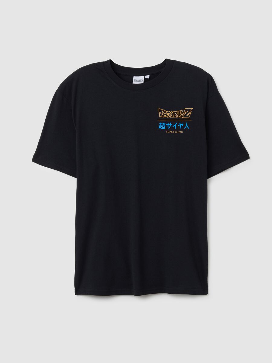 Black pure cotton regular fit t-shirt_0