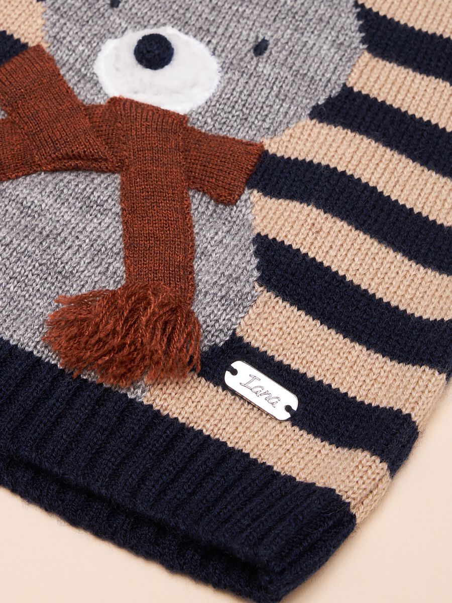 Maglione tricot misto lana_1
