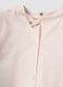 White and pink organic cotton set with The Aristocats embroidery for baby girl_2