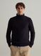 Knitted pullover with high neck_0