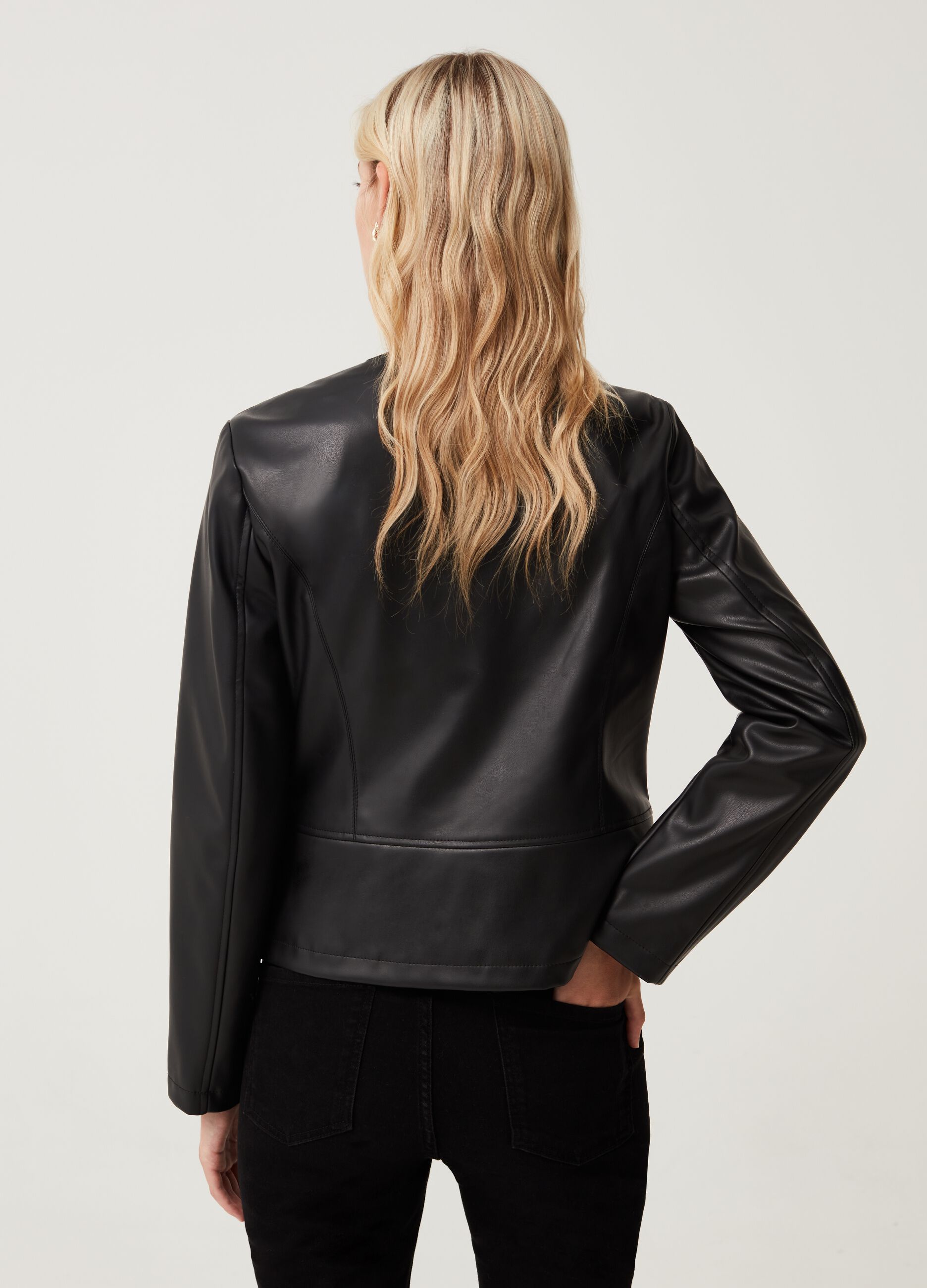 Giacca biker full-zip_2