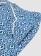 Blue swim shorts with geometric print_5