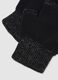 Black stretch fabric fingerless gloves_2