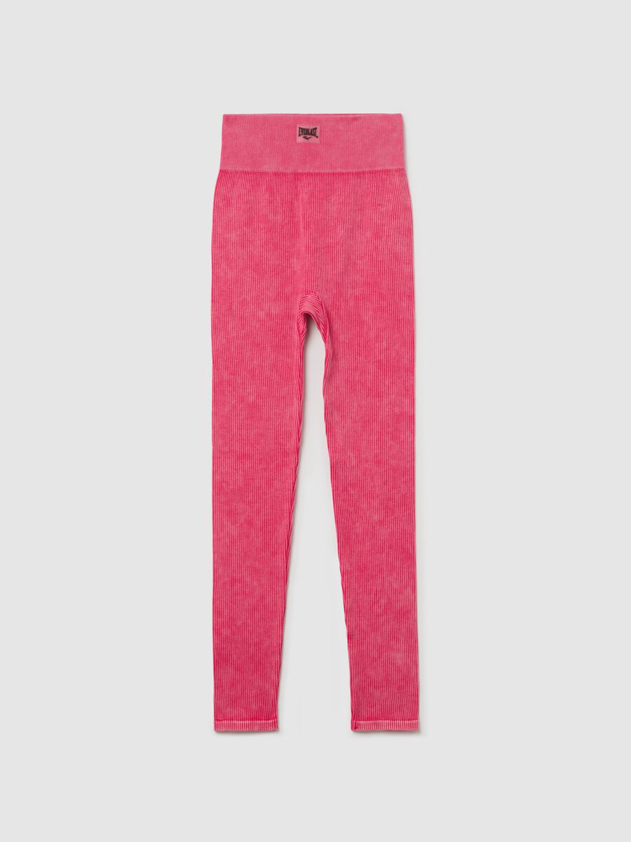 Stretch ribbed leggings_4