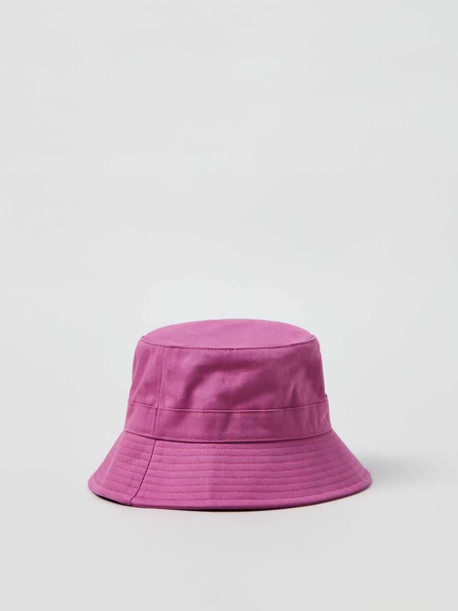 Cloche hat in cotton_0