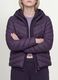 Purple Ultralight Quilted Jacket with Hood and Zip_3
