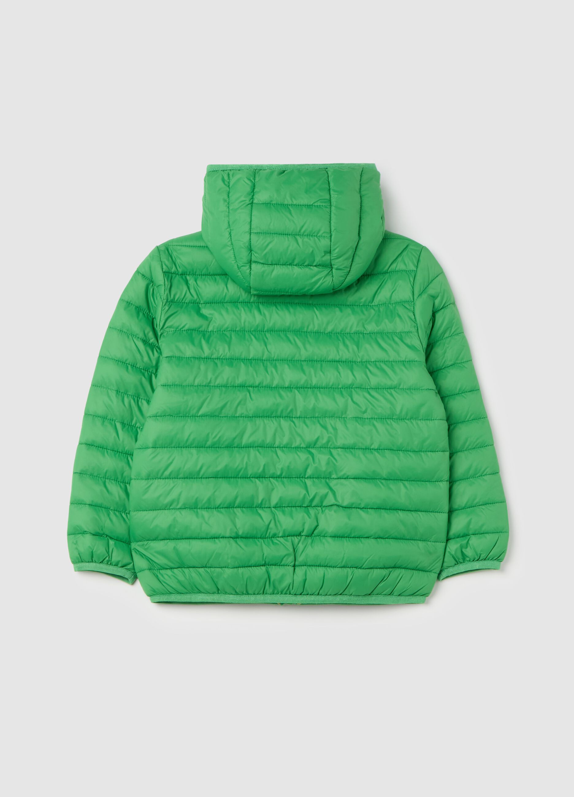 Ultralight down jacket with hood