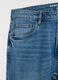 Blue Cotton Slim Fit Denim Jeans_5