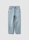 Boy's pure cotton blue baggy fit jeans_3