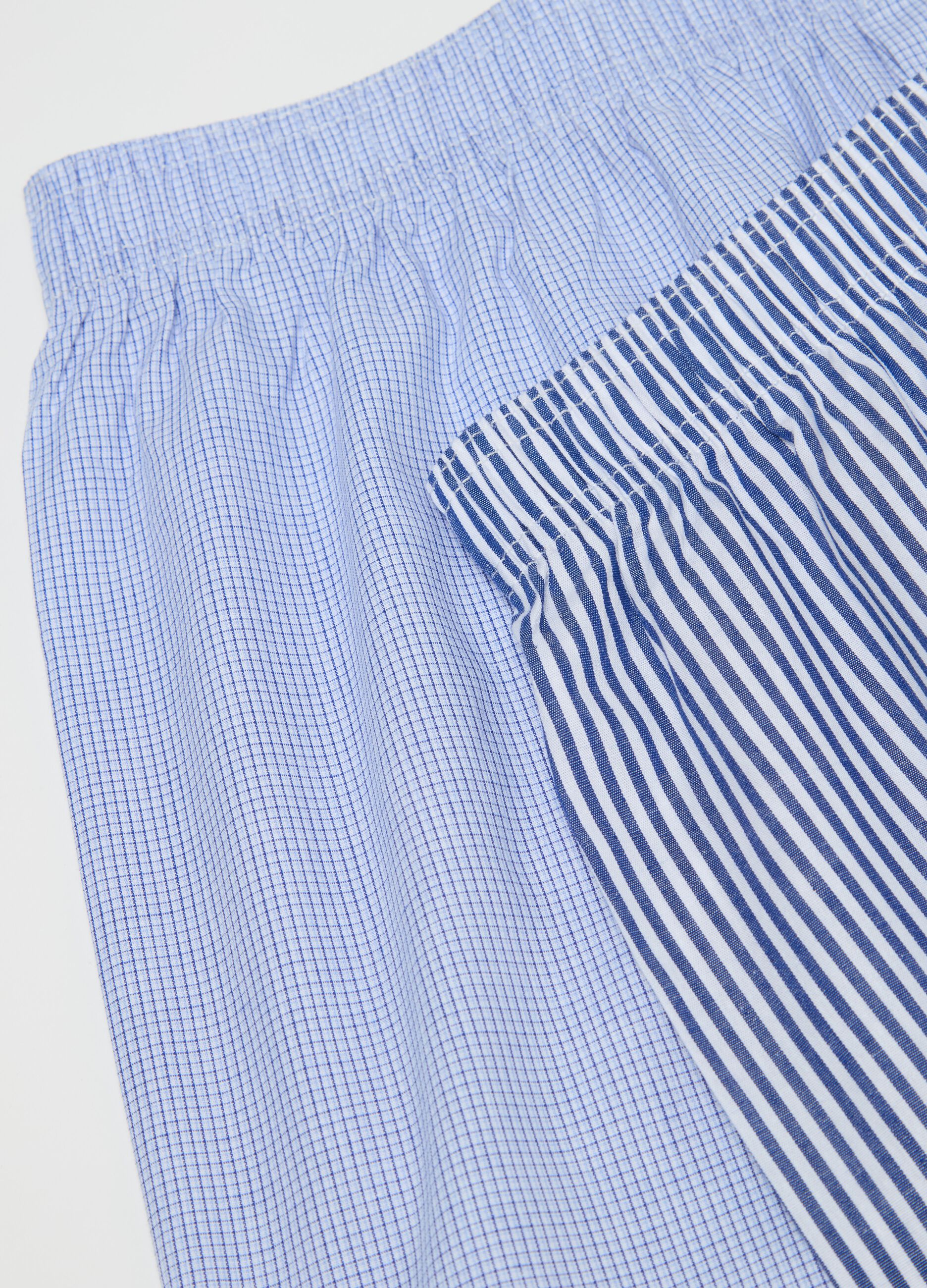 Two-pack boxer shorts in cotton canvas