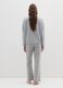 Grey Pyjamas with Heart Details_2