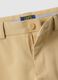 Children's Beige Stretch Cotton Chino Trousers Regular Fit_2