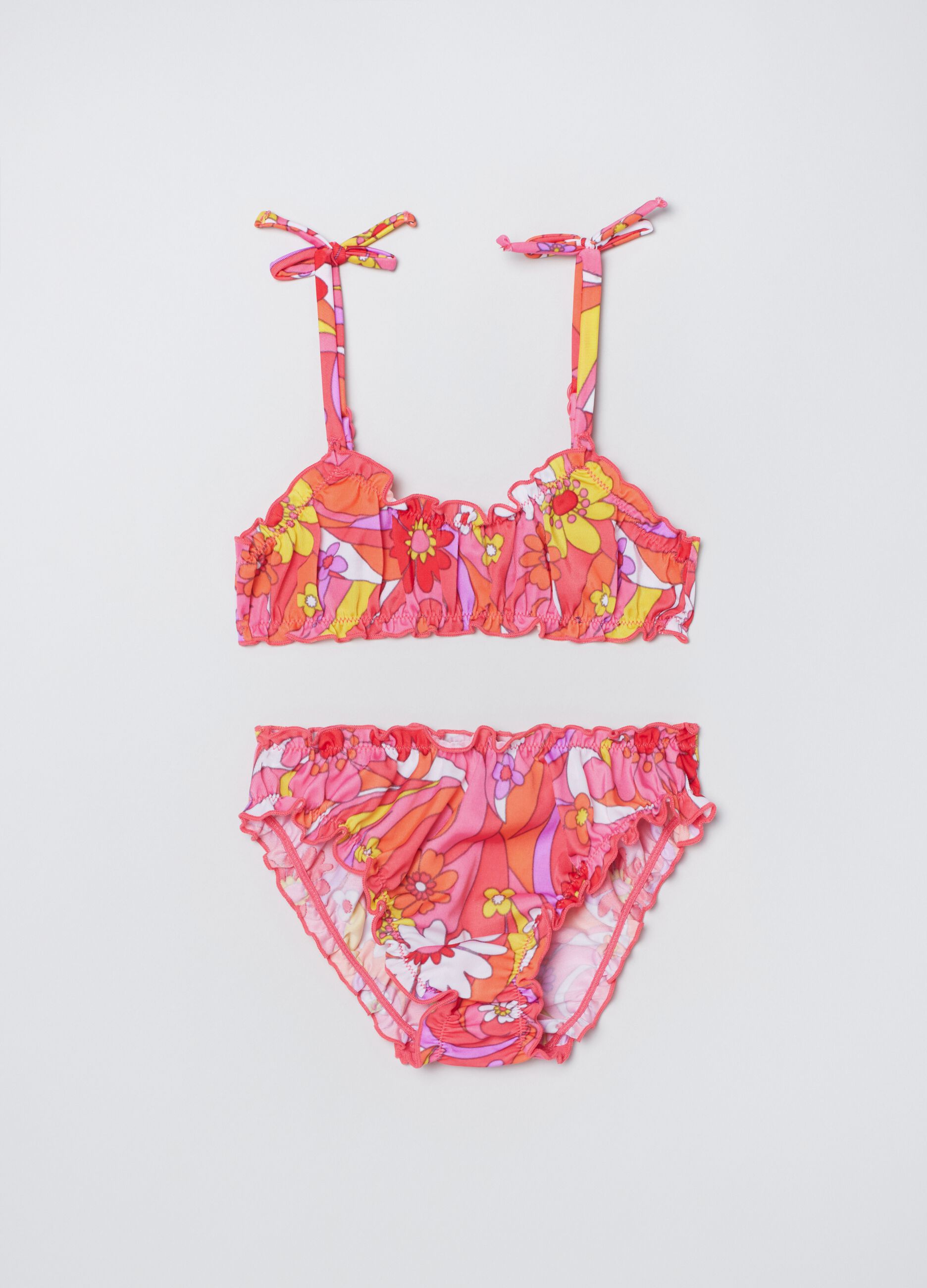 Bikini con fantasia floreale_0