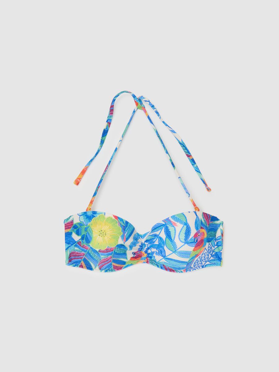 Women's multicolour stretch blend bikini_4