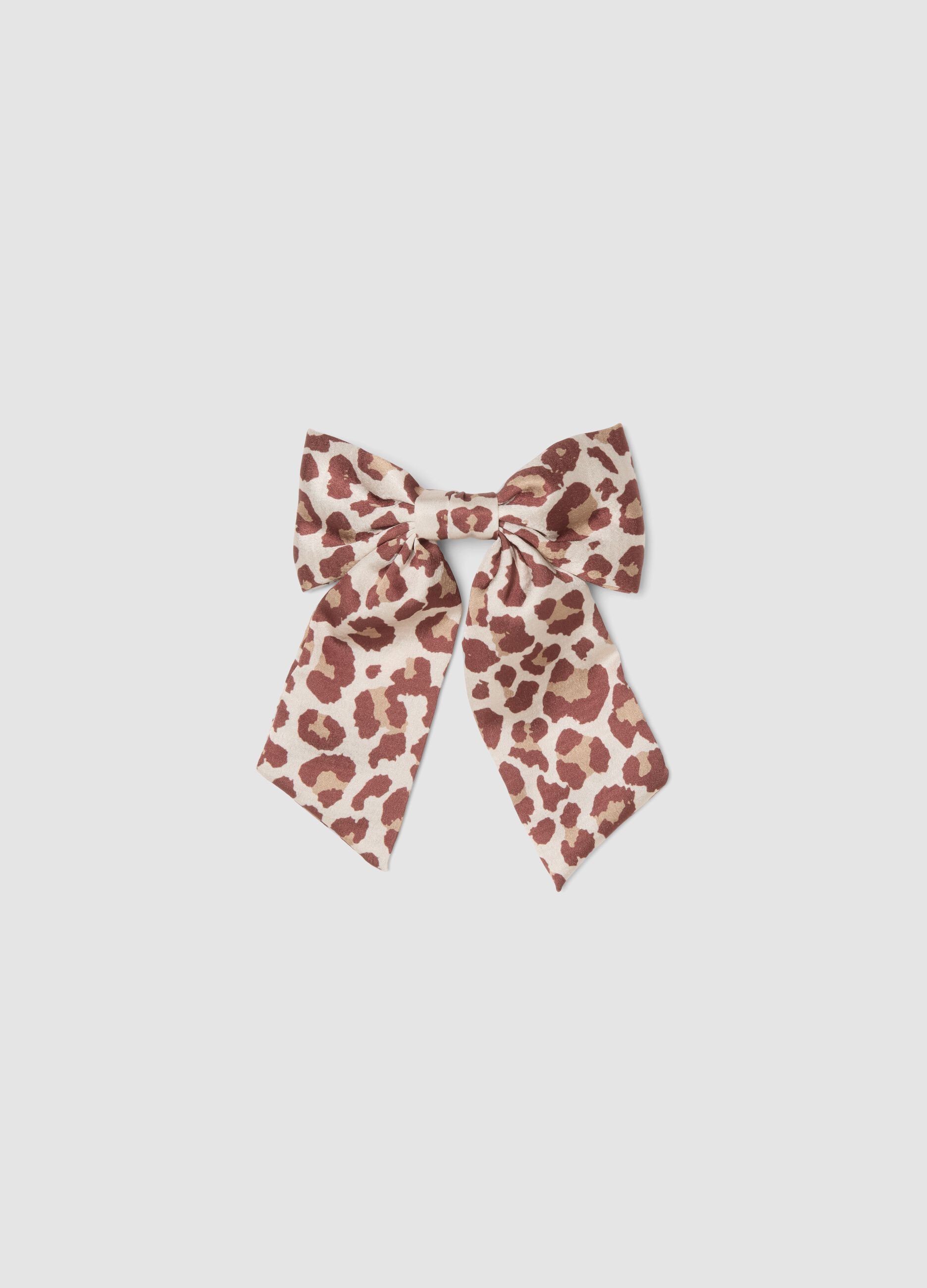 Multicolour Clip with Animal Print