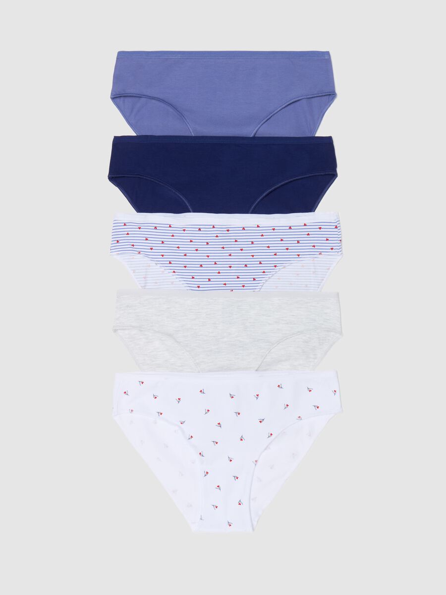 Five-pack briefs in stretch viscose and cotton_4