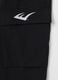 Black Stretch Fabric Cargo Trousers Regular Fit Everlast_5