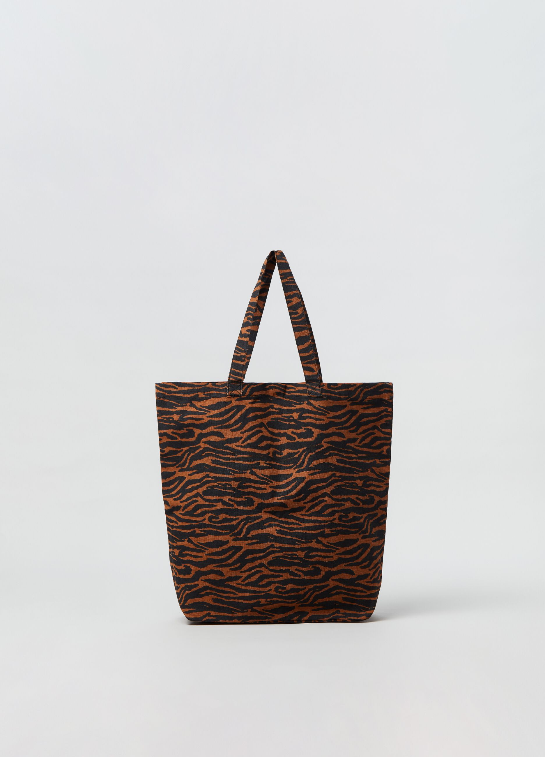Borsa shopper con stampa_0